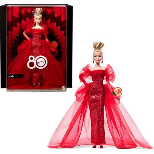 BARBIE MATTEL 80TH ANNIVERSARIO