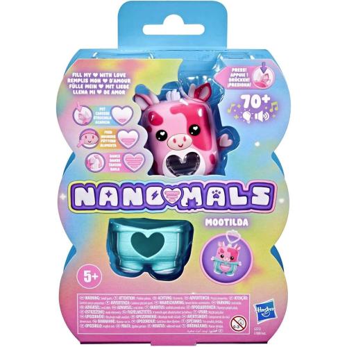 NANOMALS CUCCIOLO ELETTRONICO INTERATTIVO CON OLTRE 70 REAZIONI LUCI E SUONI