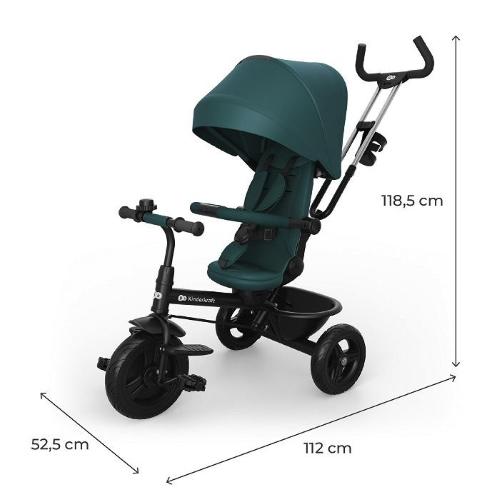 TRICICLO Kinderkraft ASTON 2 PLUS VERDE