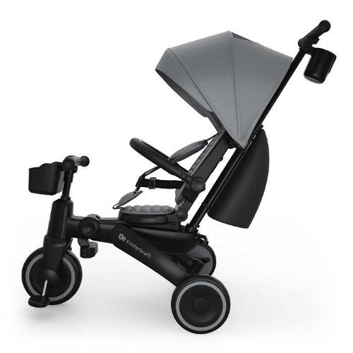 KINDERKRAFT TRICICLO PIEGHEVOLE JAZZ 3 GRIGIO