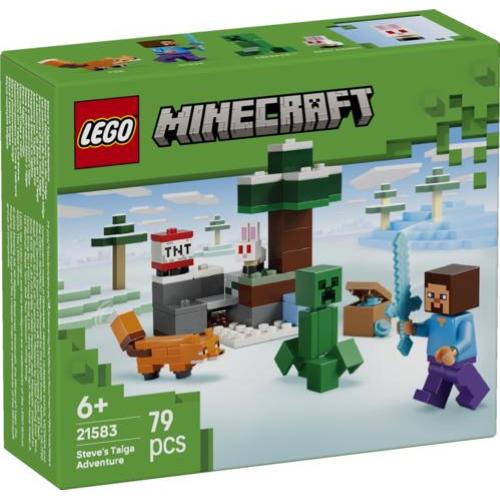 MINECRAFT AVVENTURA DI STEVE NELLA TAIGA