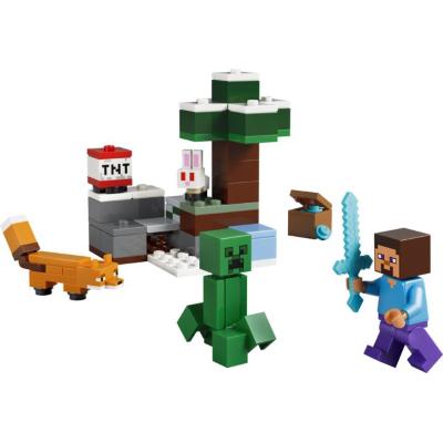 MINECRAFT AVVENTURA DI STEVE NELLA TAIGA