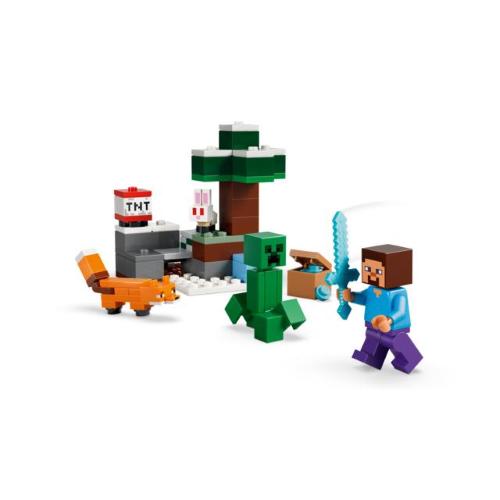 MINECRAFT AVVENTURA DI STEVE NELLA TAIGA
