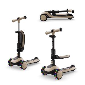 KINDERKRAFT MONOPATTINO CON SEDUTA HALLEY 2 BIANCO