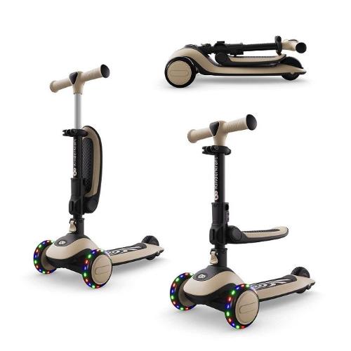 KINDERKRAFT MONOPATTINO CON SEDUTA HALLEY 2 BIANCO