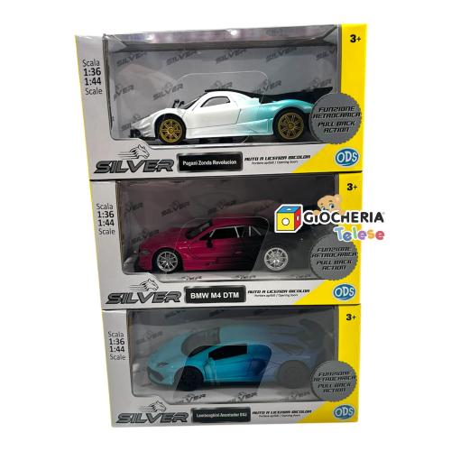 SILVER WHEEL - AUTO A LICENZA BICOLOR SC.1:36/1:44 