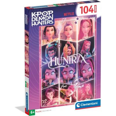 PUZZLE K-POP DEMON HUNTERS 104 PEZZI 6 ANNI (3 MODELLI ASSORTITI)