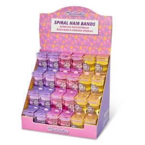 MARTINELIA ELASTICI SPIRALE PER BAMBINE