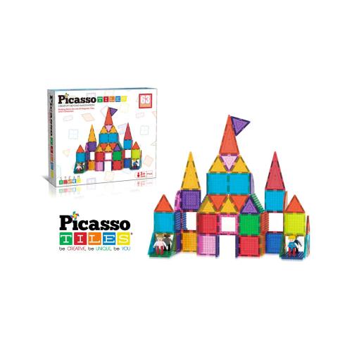 MAGNETIC PIASTRELLE E VEICOLO 63 PEZZI