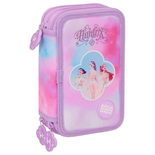 ASTUCCIO TRIPLO RIEMPITO 37 PEZZI. K-POP DEMON HUNTERS