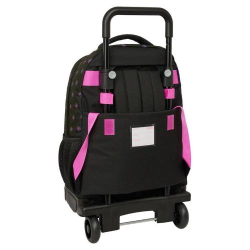 ZAINO COMPATTO CON TROLLEY RIMOVIBILE KPOP DEMON HUNTERS - NERO