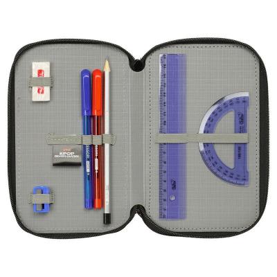 ASTUCCIO TRIPLO RIEMPITO 37 PEZZI. K-POP DEMON HUNTERS - NERO