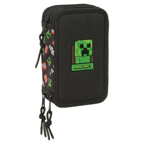 ASTUCCIO TRIPLO RIEMPITO 37 PEZZI MINECRAFT