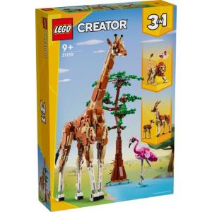 LEGO CREATOR 3 IN 1 ANIMALI DEL SAFARI