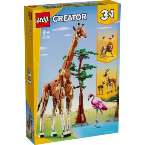 LEGO CREATOR 3 IN 1 ANIMALI DEL SAFARI