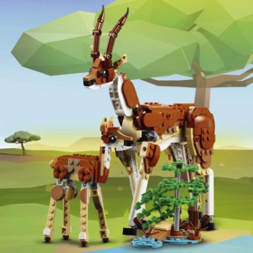 LEGO CREATOR 3 IN 1 ANIMALI DEL SAFARI