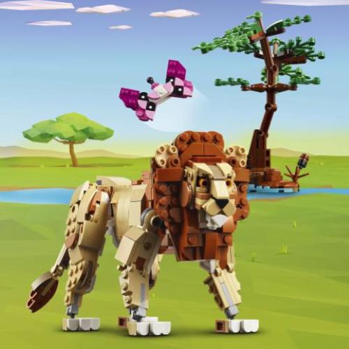 LEGO CREATOR 3 IN 1 ANIMALI DEL SAFARI