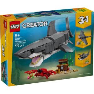LEGO CREATOR SQUALO CON SCRIGNO DEL TESORO      