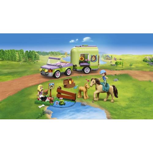 LEGO FRIENDS RIMORCHIO PER CAVALLO E PULEDRO