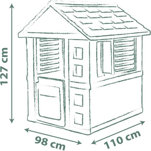 SMOBY LIFE CASETTA JOLIE