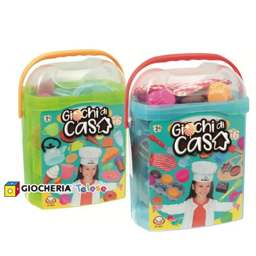 GIOCHI DI CASA - GRANDE BARATTOLO ALIMENTI 2 MOD TEA & BAKEWARE
