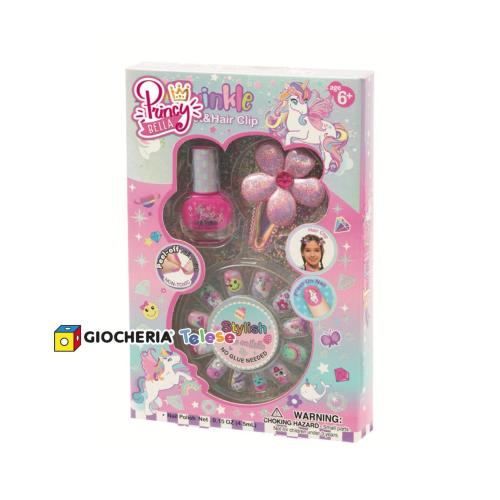 PRINCY BELLA - GLITZ NAIL CON CLIP