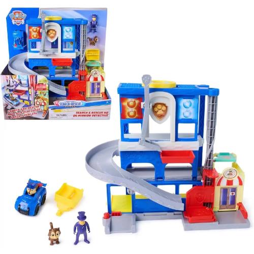 PAW PATROL STAZIONE DI POLIZIA PUP SQUAD