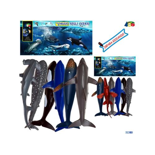 BUSTA PESCI VIAGGIO NEGLI OCEANI