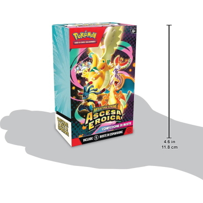 POKEMON ASCESA EROICA MEGA EVOLUZIONE 6 BUSTE