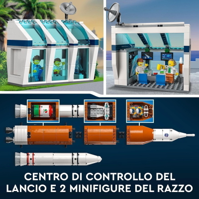 LEGO CITY SPACE CENTRO SPAZIALE