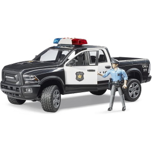BRUDER DODGE RAM 2500 POLIZIA CON PERSONAGGIO