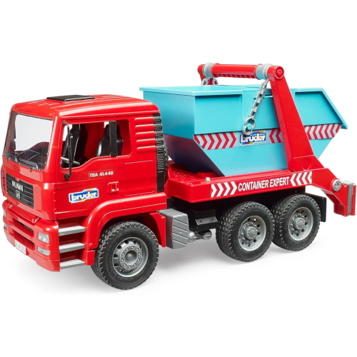 BRUDER MAN TGA RIBALTABILE CAMION DA CANTIERE