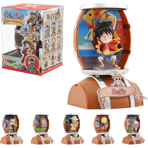 ONE PIECE BARILE CON STATUETTA DA COLLEZIONE
