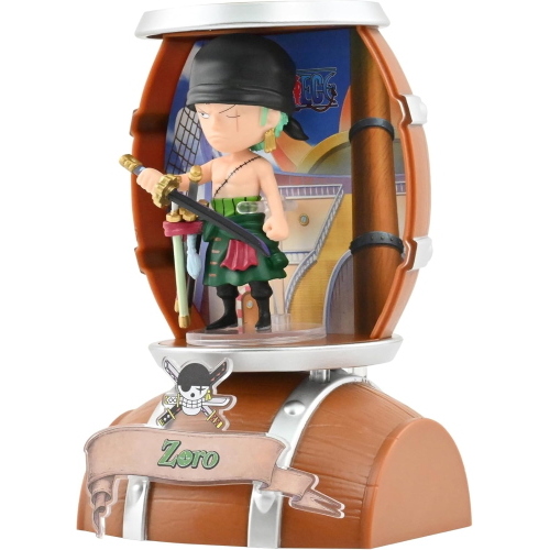 ONE PIECE BARILE CON STATUETTA DA COLLEZIONE