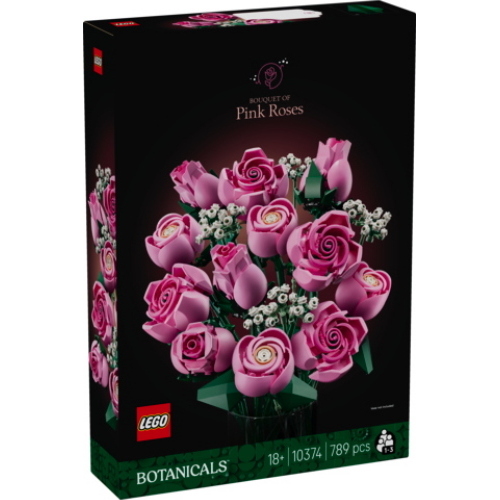 LEGO BOTANICALS BOUQUET DI ROSE ROSA
