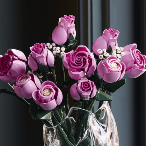 LEGO BOTANICALS BOUQUET DI ROSE ROSA