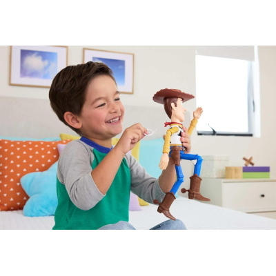 TOY STORY 5 RUNNING WOODY PARLANTE