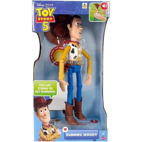 TOY STORY 5 RUNNING WOODY PARLANTE