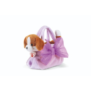 CANE IN BORSA FIOCCO