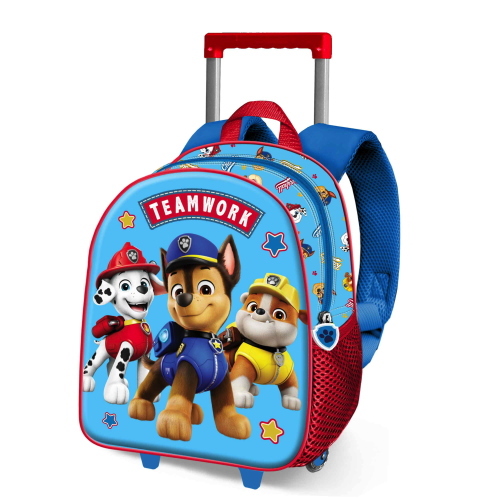 ZAINO TROLLEY ASILO PAW PATROL 3D 