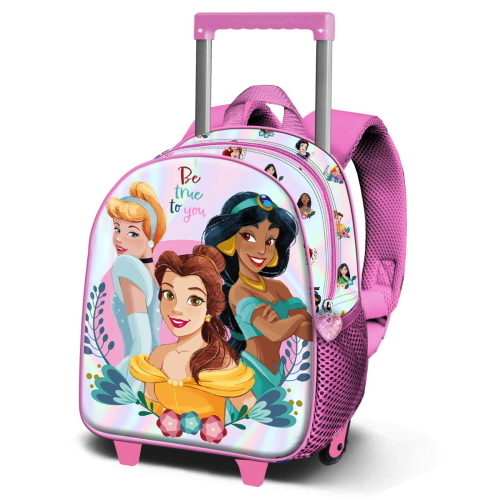 ZAINO TROLLEY ASILO PRINCIPESSE DISNEY 3D 