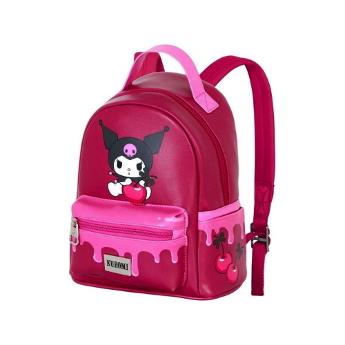 ZAINO TEMPO LIBERO KUROMI CHERRY SIMILPELLE