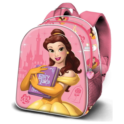 ZAINO ASILO BELLE LA BELLA E LA BESTIA DISNEY PRINCESS 3D