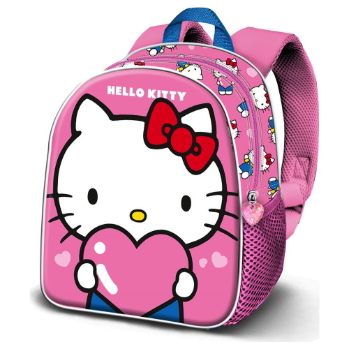 ZAINO ASILO HELLO KITTY ELITE HEART 3D