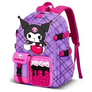 ZAINO SCUOLA KUROMI CHERRY