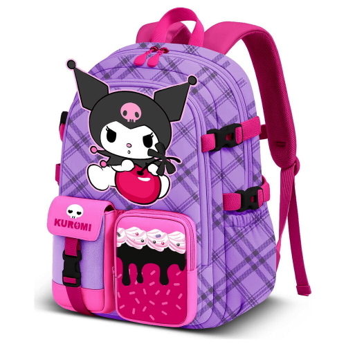ZAINO SCUOLA KUROMI CHERRY