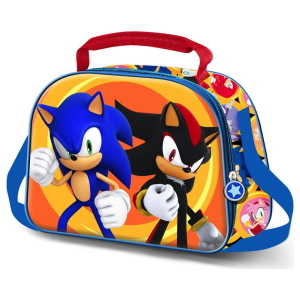 SONIC E SHADOW PORTA MERENDA 3D 