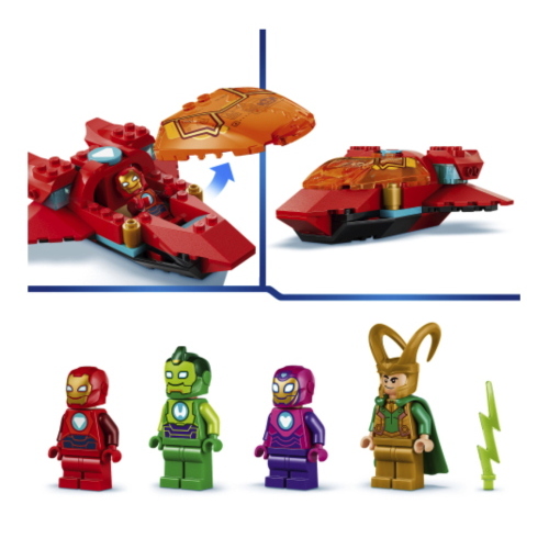 LEGO DISNEY JUNIOR LOKI VS TEAM IRONMAN