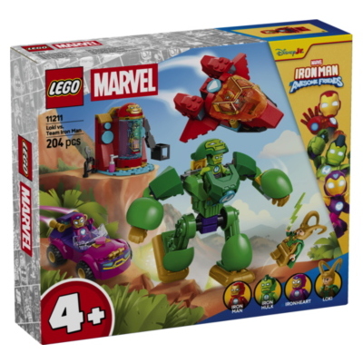 LEGO DISNEY JUNIOR LOKI VS TEAM IRONMAN