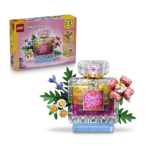 LEGO CREATOR BOCCETTA DI PROFUMO CON DECORAZIONE FLOREALE